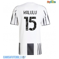 Camisa de time de futebol Juventus Pierre Kalulu #15 Replicas 1º Equipamento 2025-26 Manga Curta